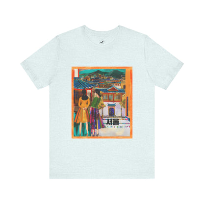 Seoul Streets Painting T-shirt