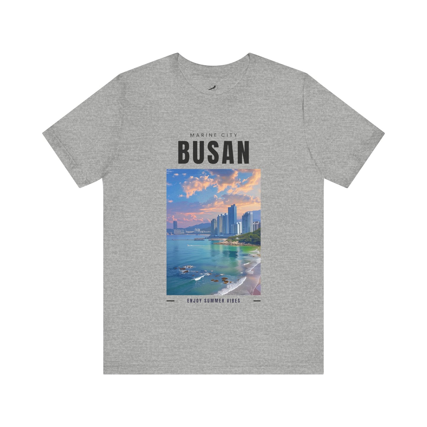 Busan Beach and Skyline T-shirt