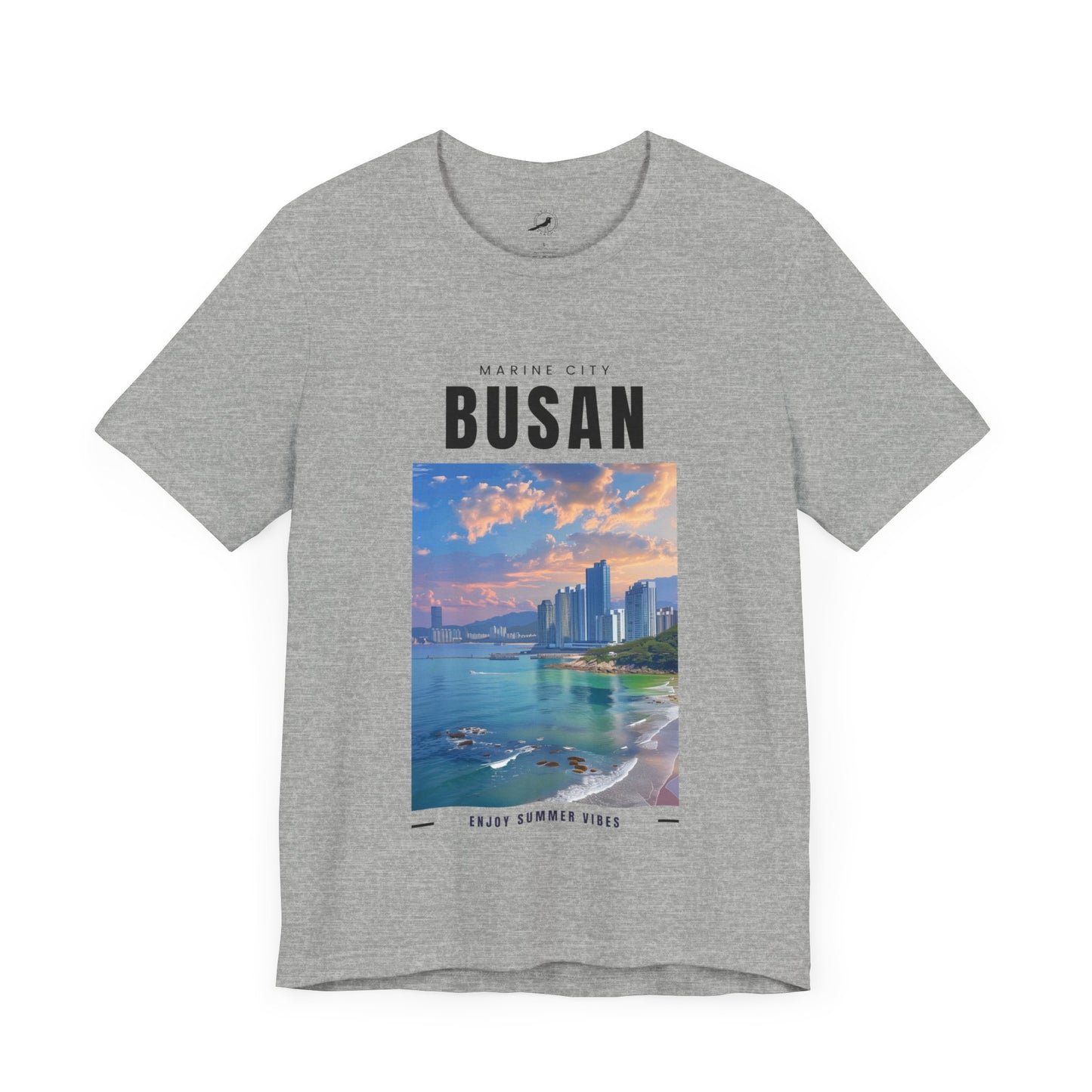 Busan Beach and Skyline T-shirt