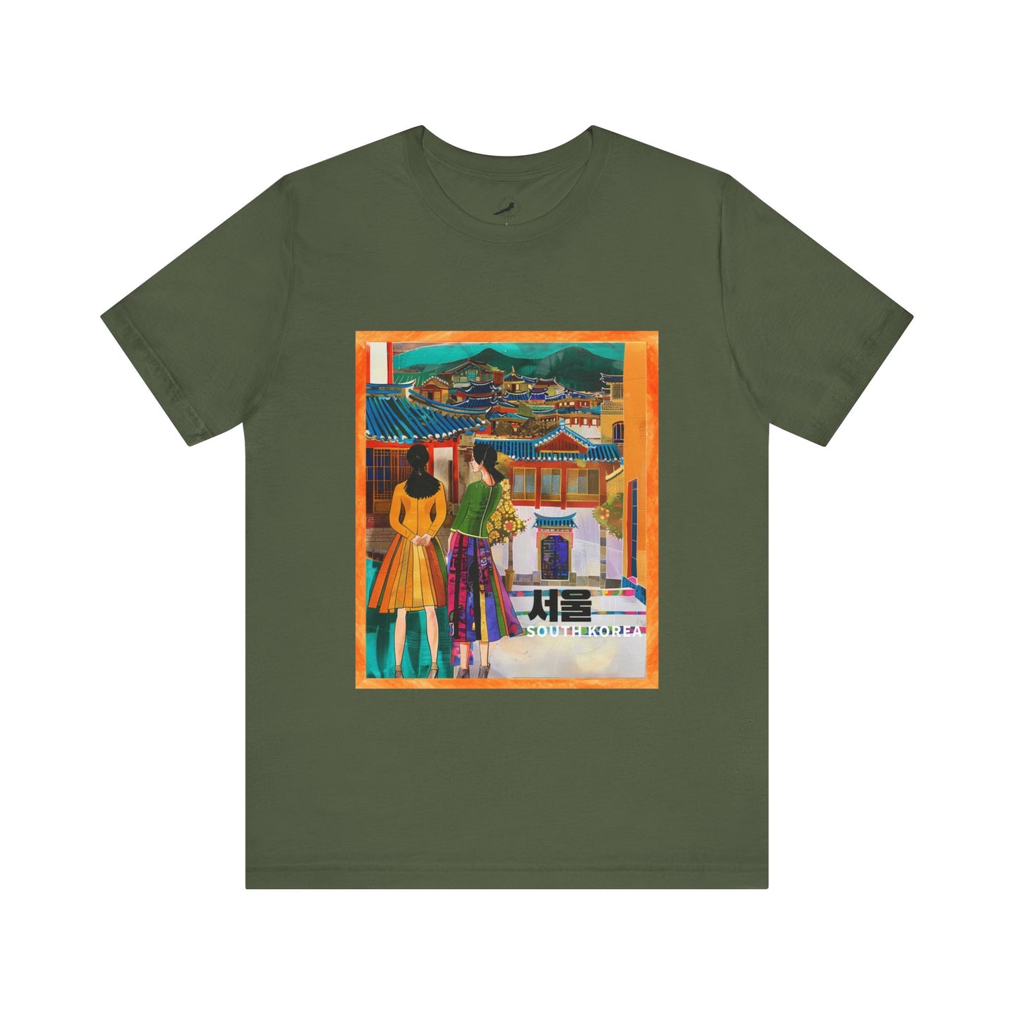 Seoul Streets Painting T-shirt