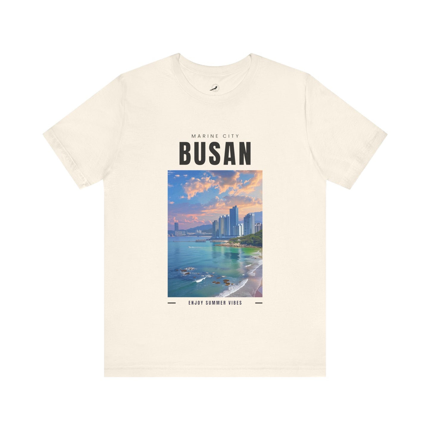 Busan Beach and Skyline T-shirt