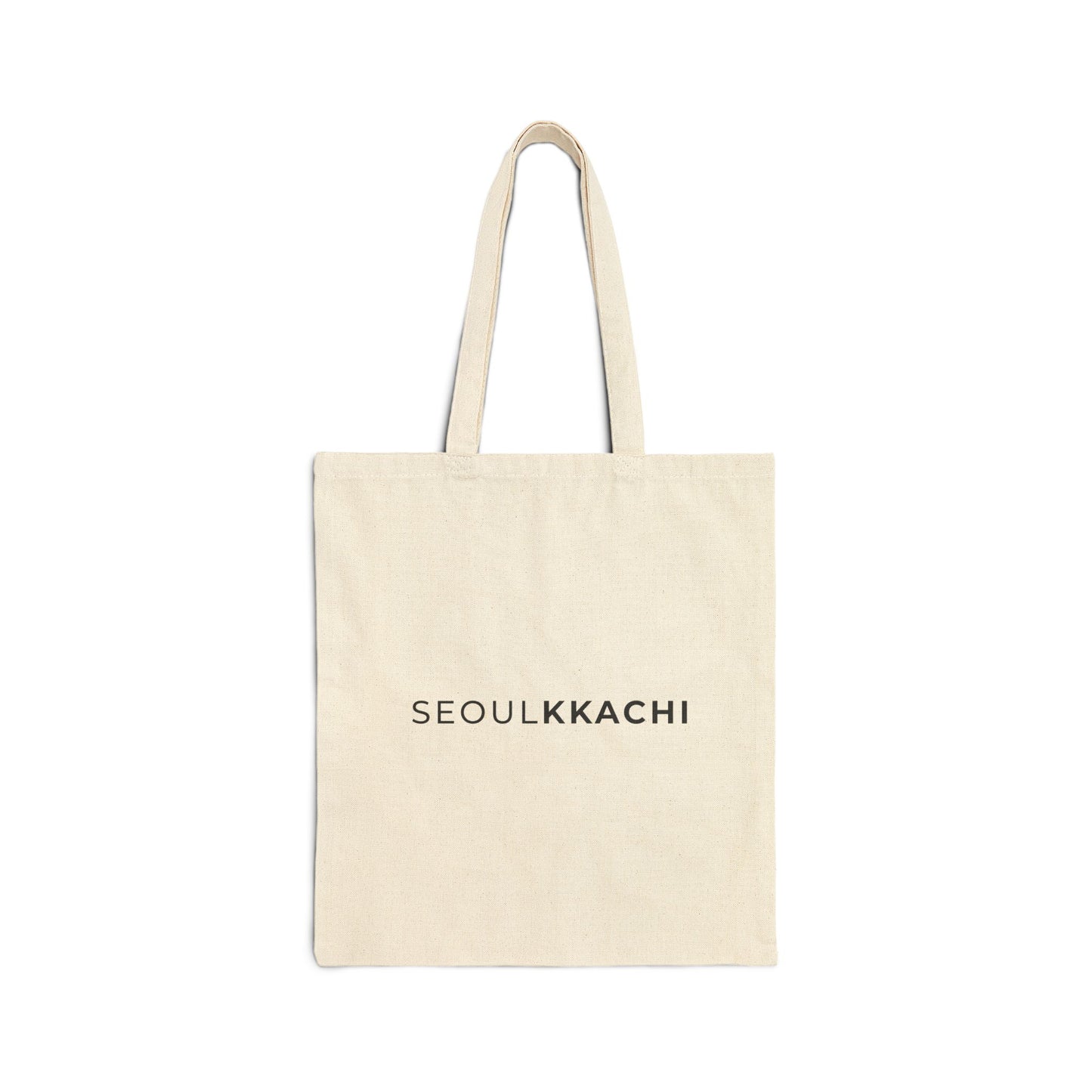 Seoul Painting Canvas Cotton Tote Bag