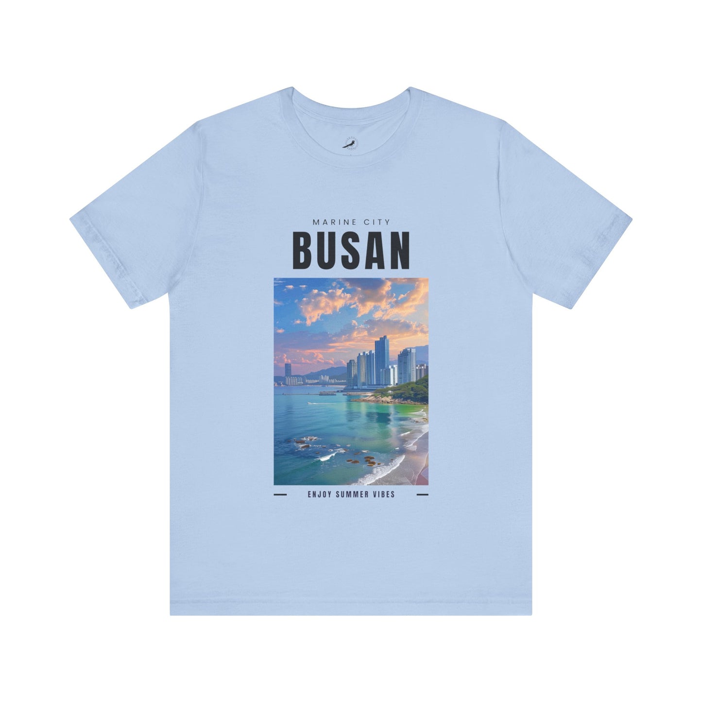 Busan Beach and Skyline T-shirt