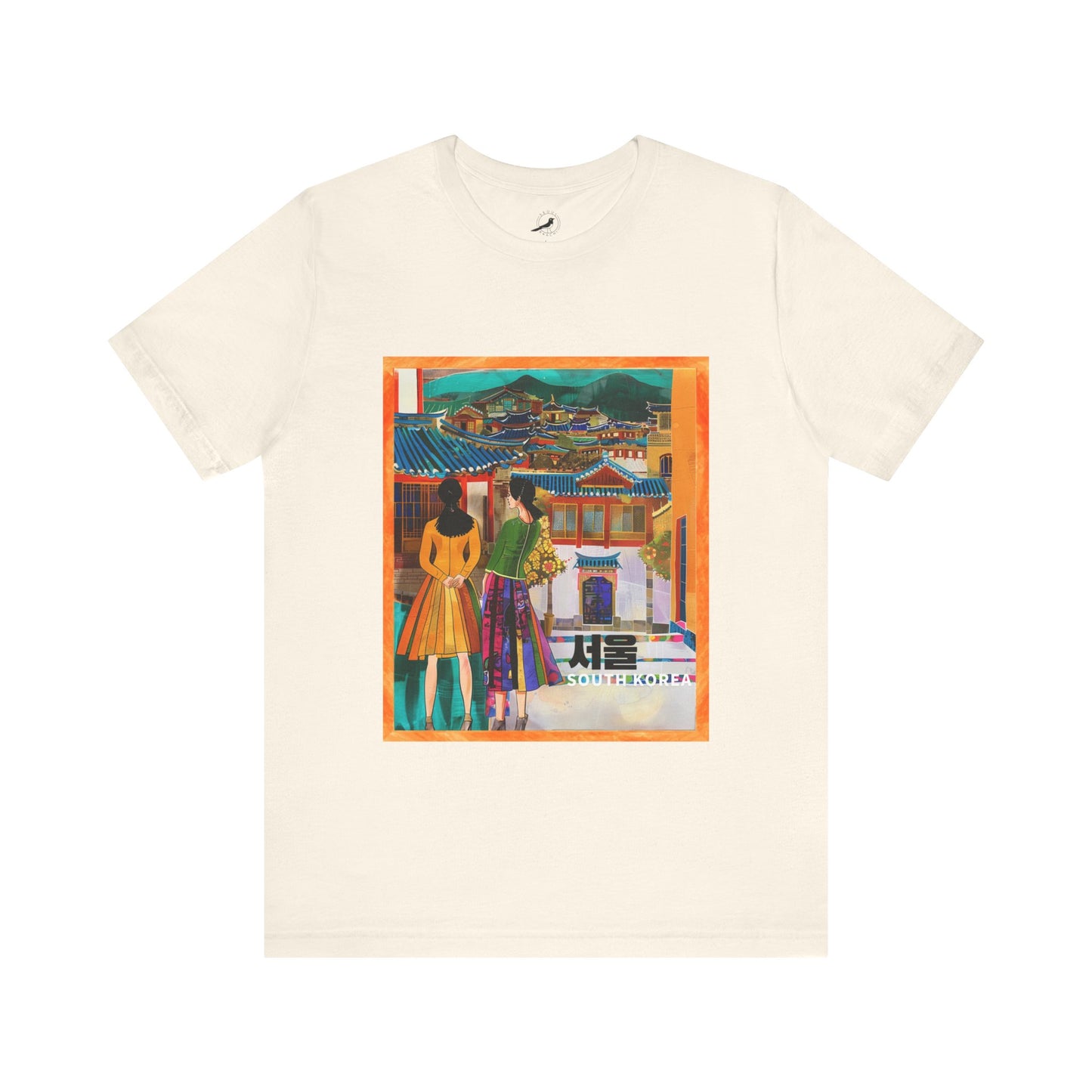 Seoul Streets Painting T-shirt