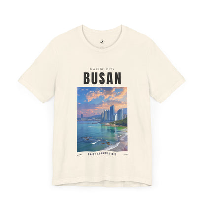 Busan Beach and Skyline T-shirt