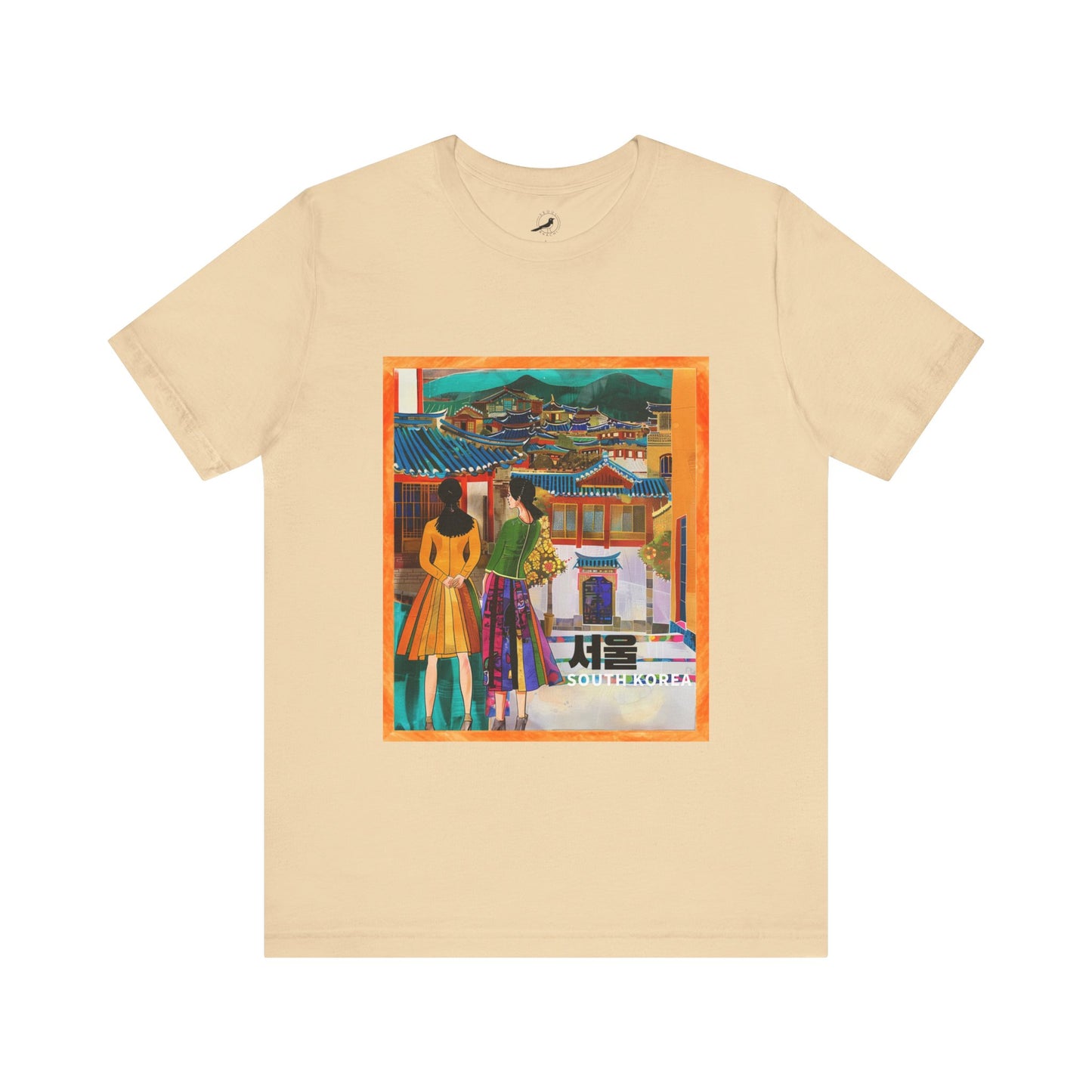 Seoul Streets Painting T-shirt