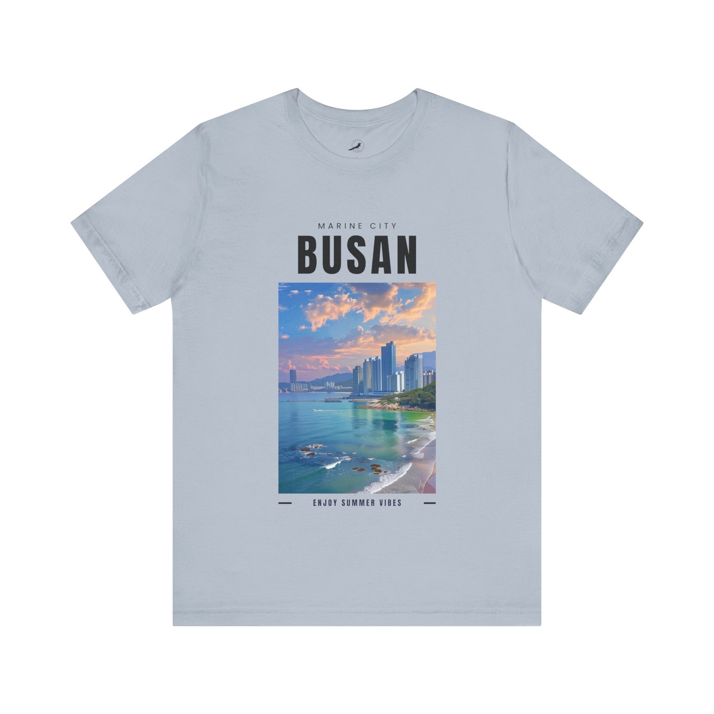 Busan Beach and Skyline T-shirt