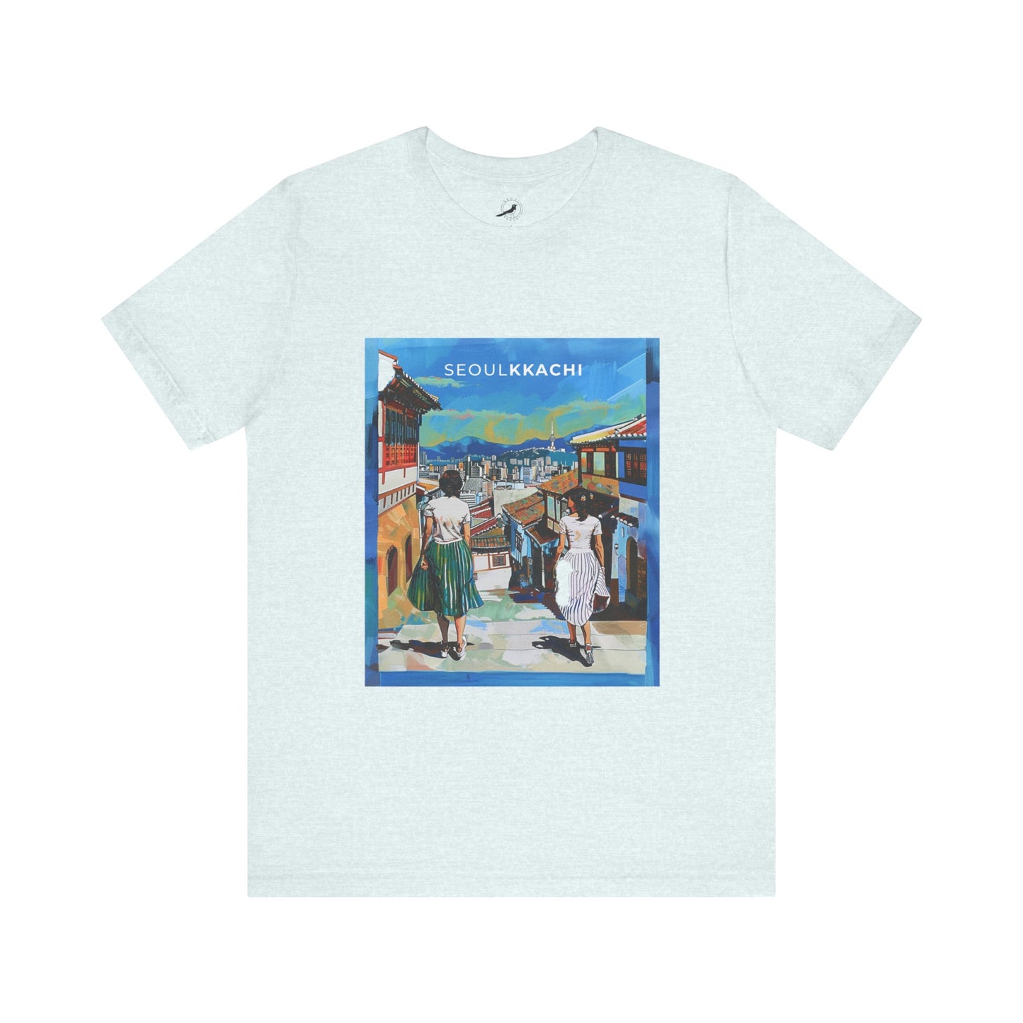 Korean Streets Painting T-shirt