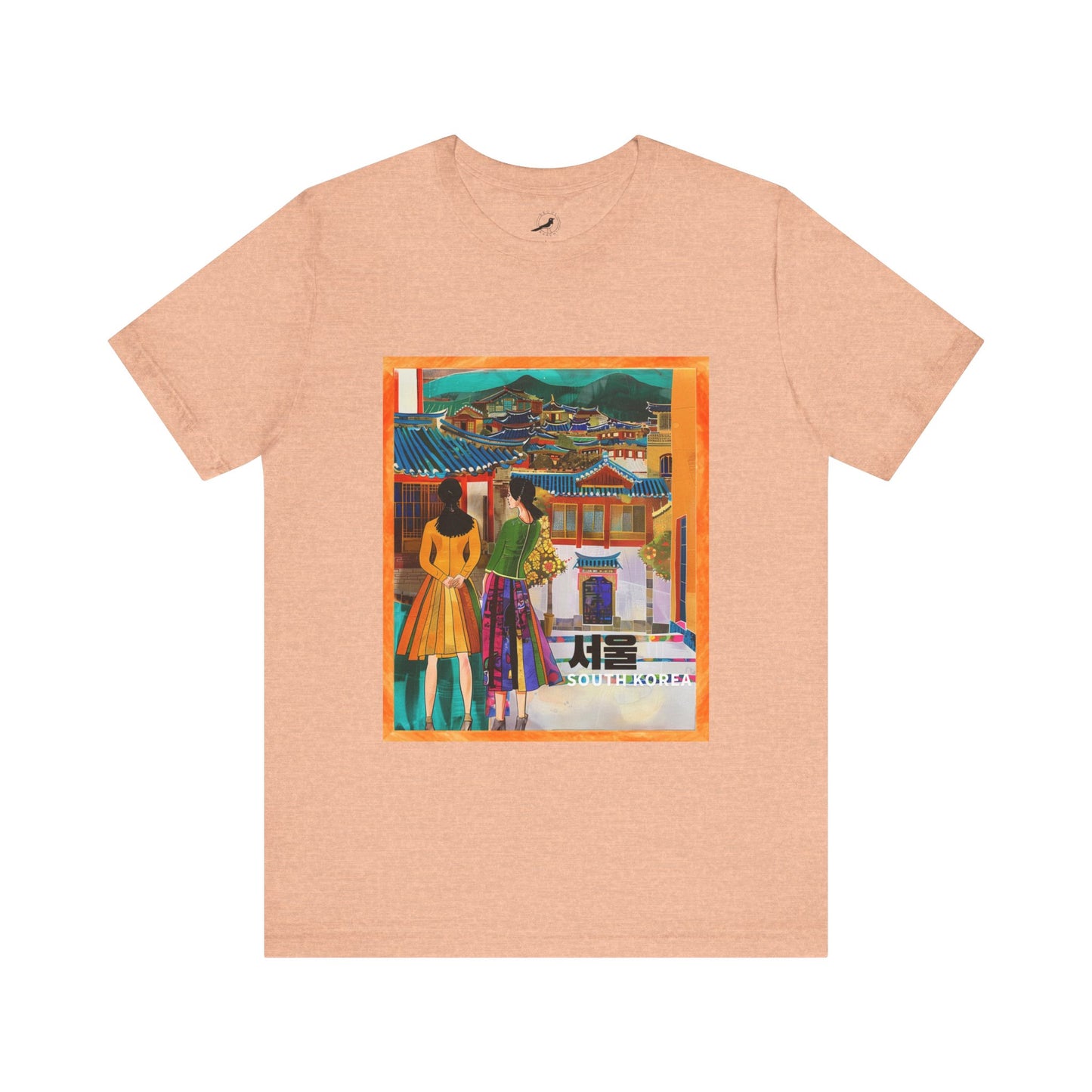 Seoul Streets Painting T-shirt