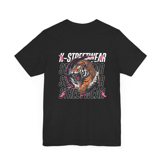 Korean Tiger Streetwear Back Design T-shirt