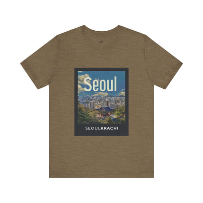 Seoul Skyline Unisex T-shirt