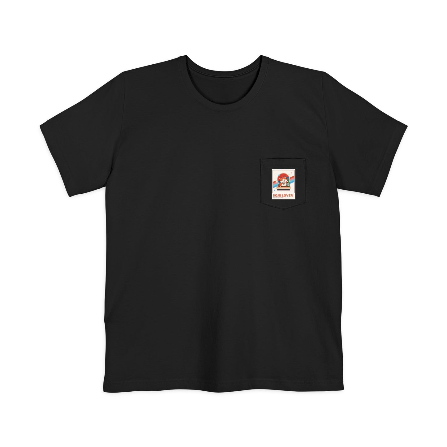 Soju Cat Unisex Pocket T-shirt