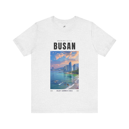 Busan Beach and Skyline T-shirt