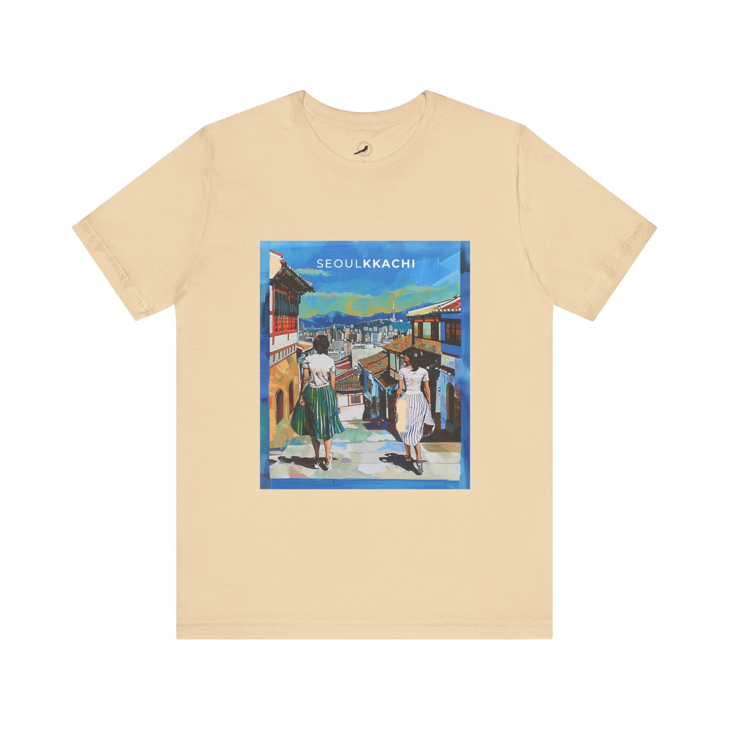 Korean Streets Painting T-shirt