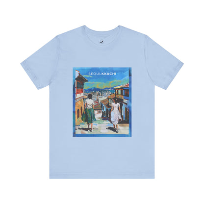 Korean Streets Painting T-shirt